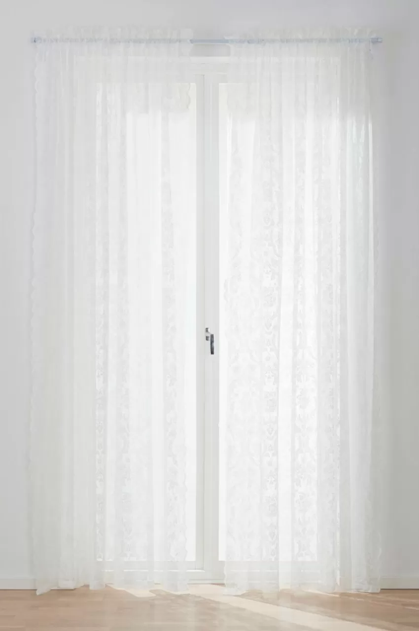 Multifunktionsgardiner*Jotex LACINA Kanallängd 2-pack Naturvit
