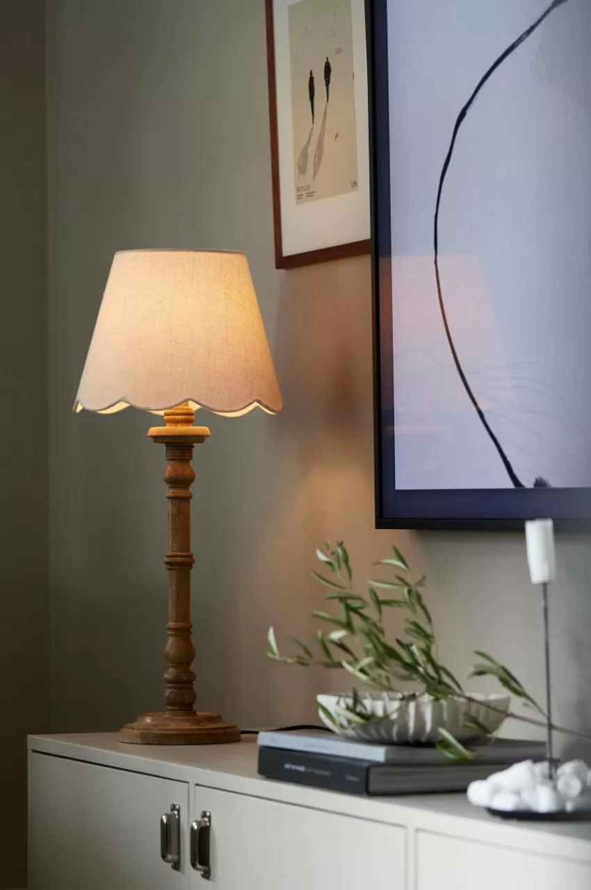 Lampskärmar*Jotex Lampskärm Jasmine 26 Cm Beige