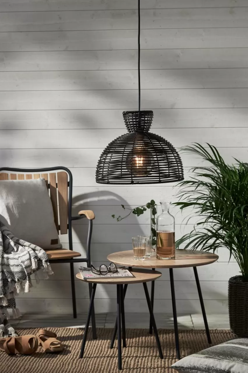Utebelysning | Utebelysning*Jotex Lampskärm Runde 29,5 Cm Svart