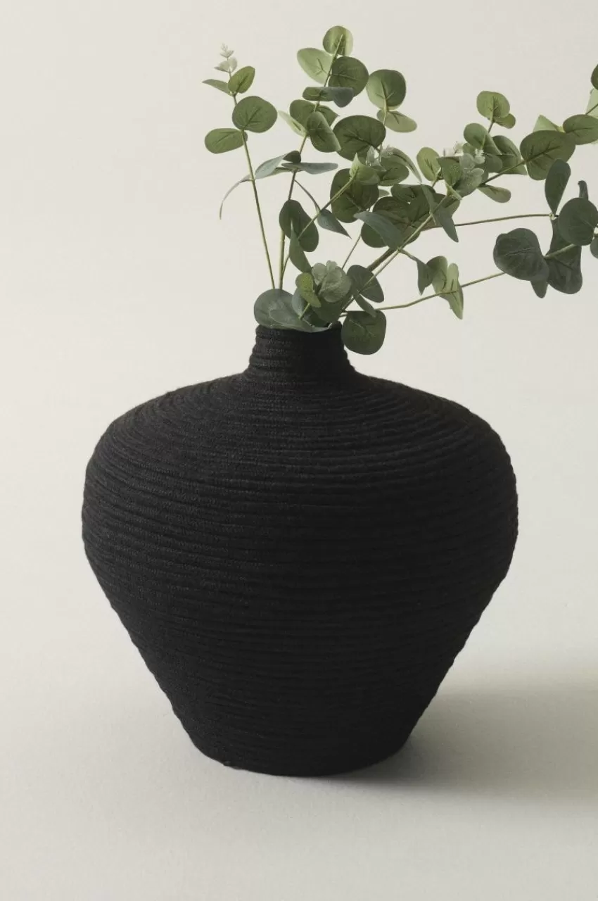 Prydnadssaker*Jotex LASSE Dekorationsvas - Höjd 33 Cm Svart