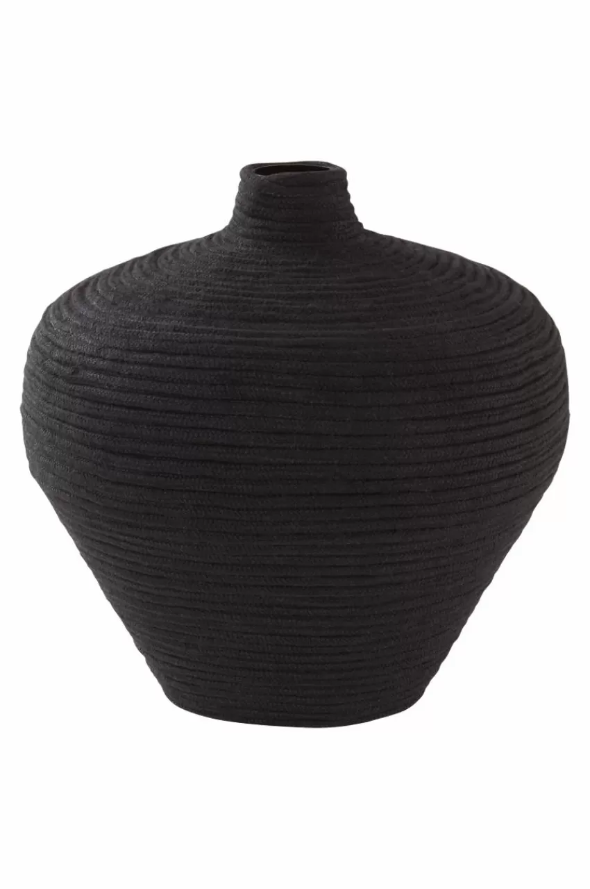 Prydnadssaker*Jotex LASSE Dekorationsvas - Höjd 33 Cm Svart