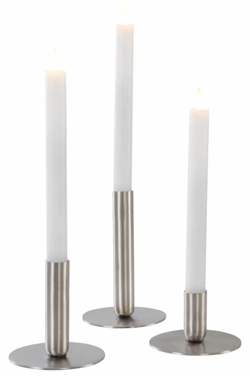 Ljusstakar*Jotex LAURANTS Ljusstake 3-pack Silver