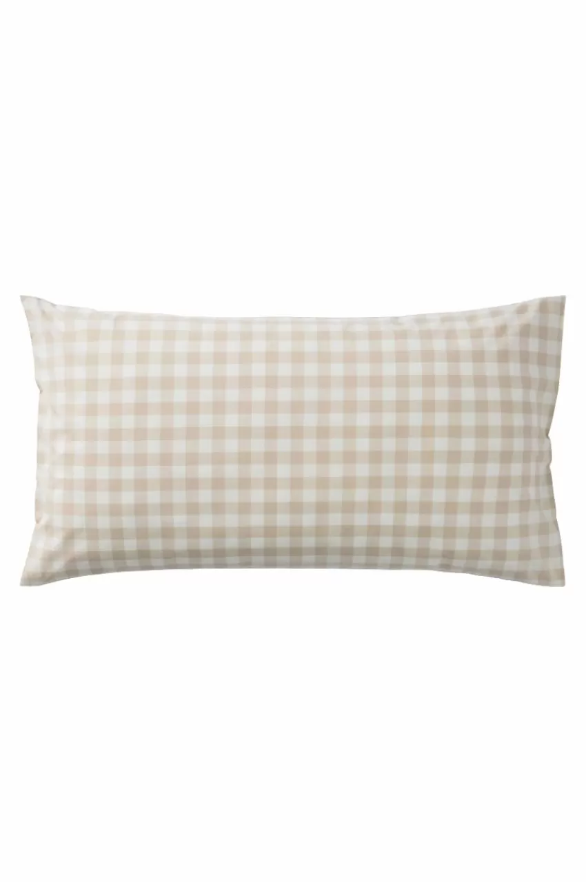 Örngott*Jotex LAUREN örngott 90x50 Cm Ekologisk Beige/vit