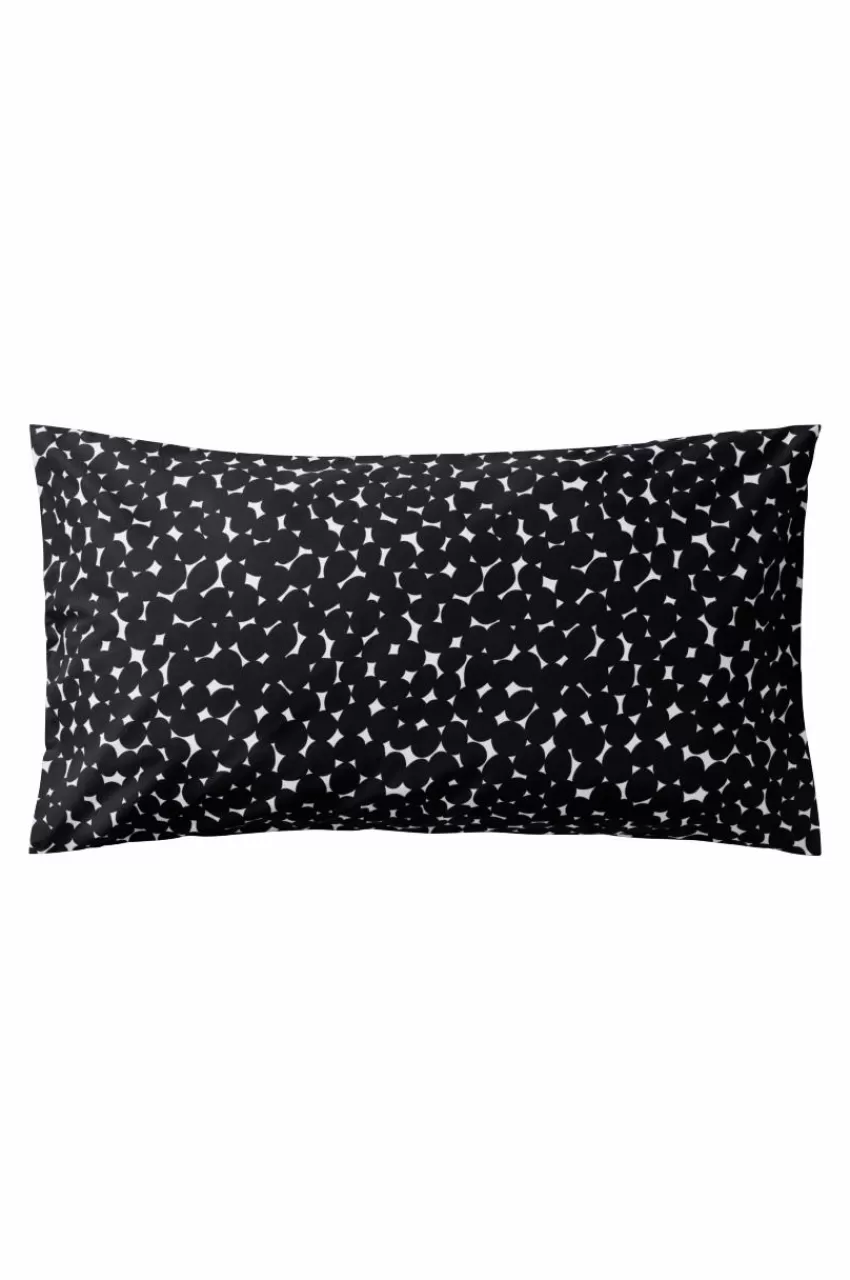 Örngott*Jotex LAY örngott 90x50 Cm Svart/vit
