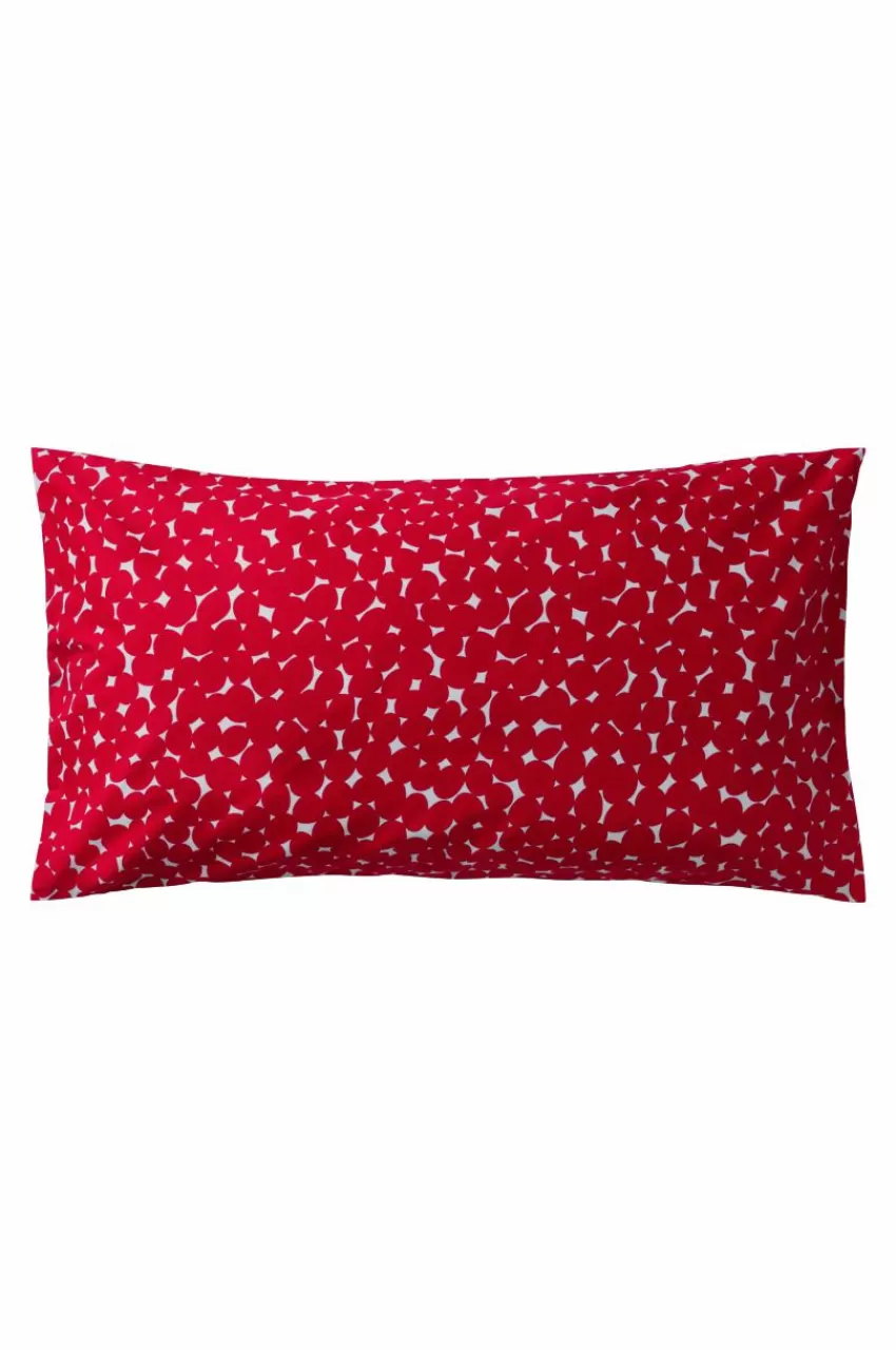Örngott*Jotex LAY örngott 90x50 Cm Röd/vit