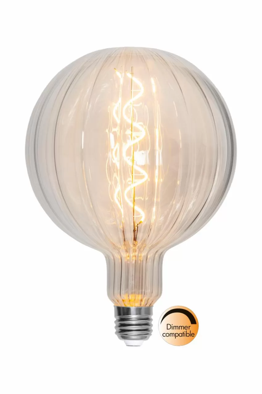 Ljuskällor*Jotex LED E27 G150 Linje Klar Glas