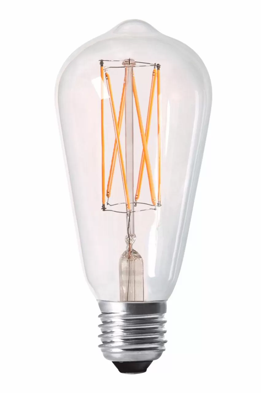 Ljuskällor*Jotex LED Ljuskälla E27 Edisonlampa Elect Klarglas