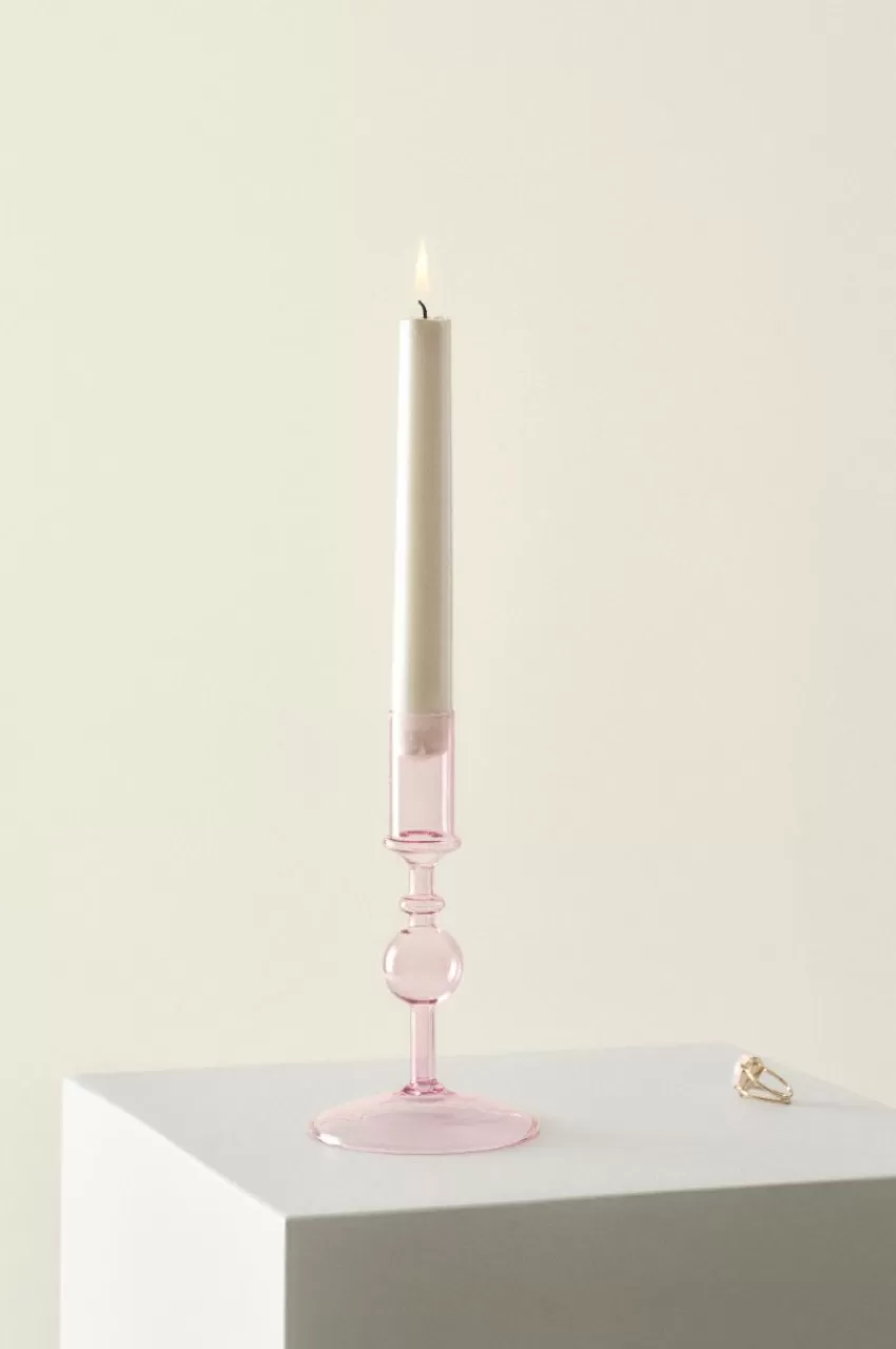 Ljusstakar*Jotex LILJA Ljusstake Ljusrosa