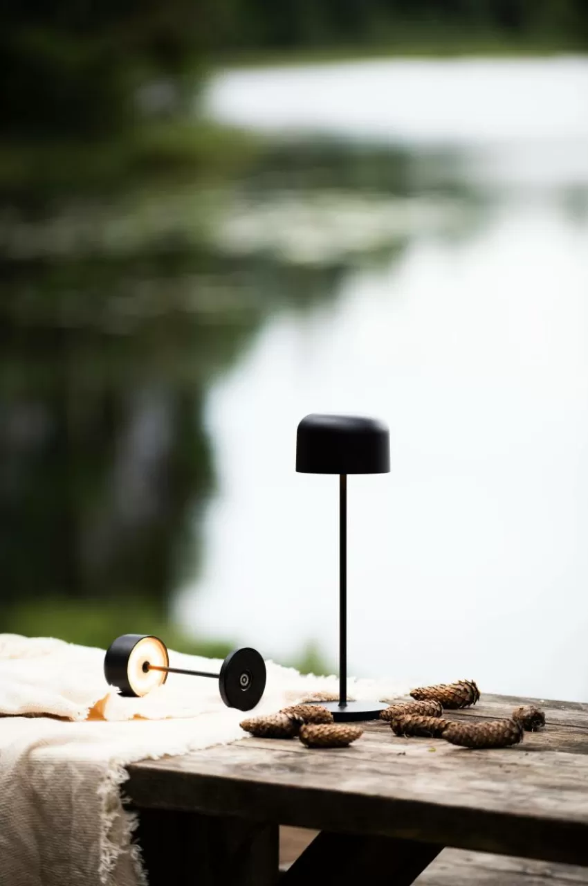 Utebelysning | Utebelysning*Jotex LILLE MINI Bordslampa Uppladdningsbar Utomhus Svart