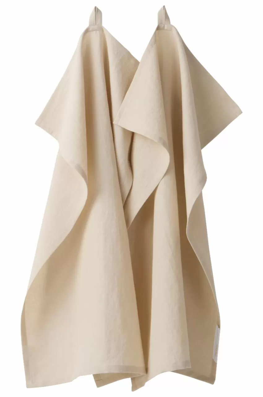 Kökshanddukar*Jotex LINA Kökshandduk Linnemix 2-pack Linnebeige
