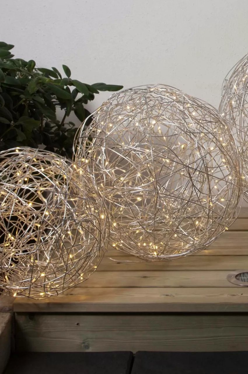 Utebelysning | Utebelysning*Jotex Ljusslinga TRASSEL Alu.wire 40cm Silver