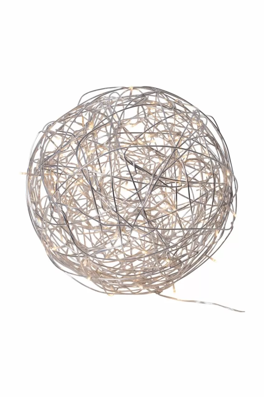 Utebelysning | Utebelysning*Jotex Ljusslinga TRASSEL Alu.wire 40cm Silver