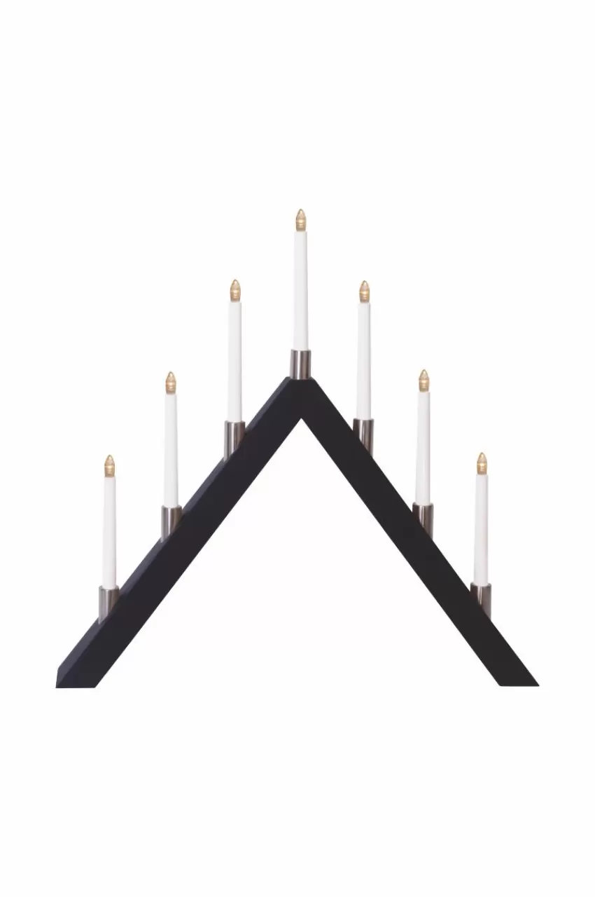 Julbelysning*Jotex Ljusstake Svart