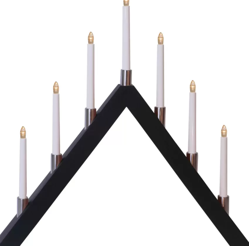 Julbelysning*Jotex Ljusstake Svart