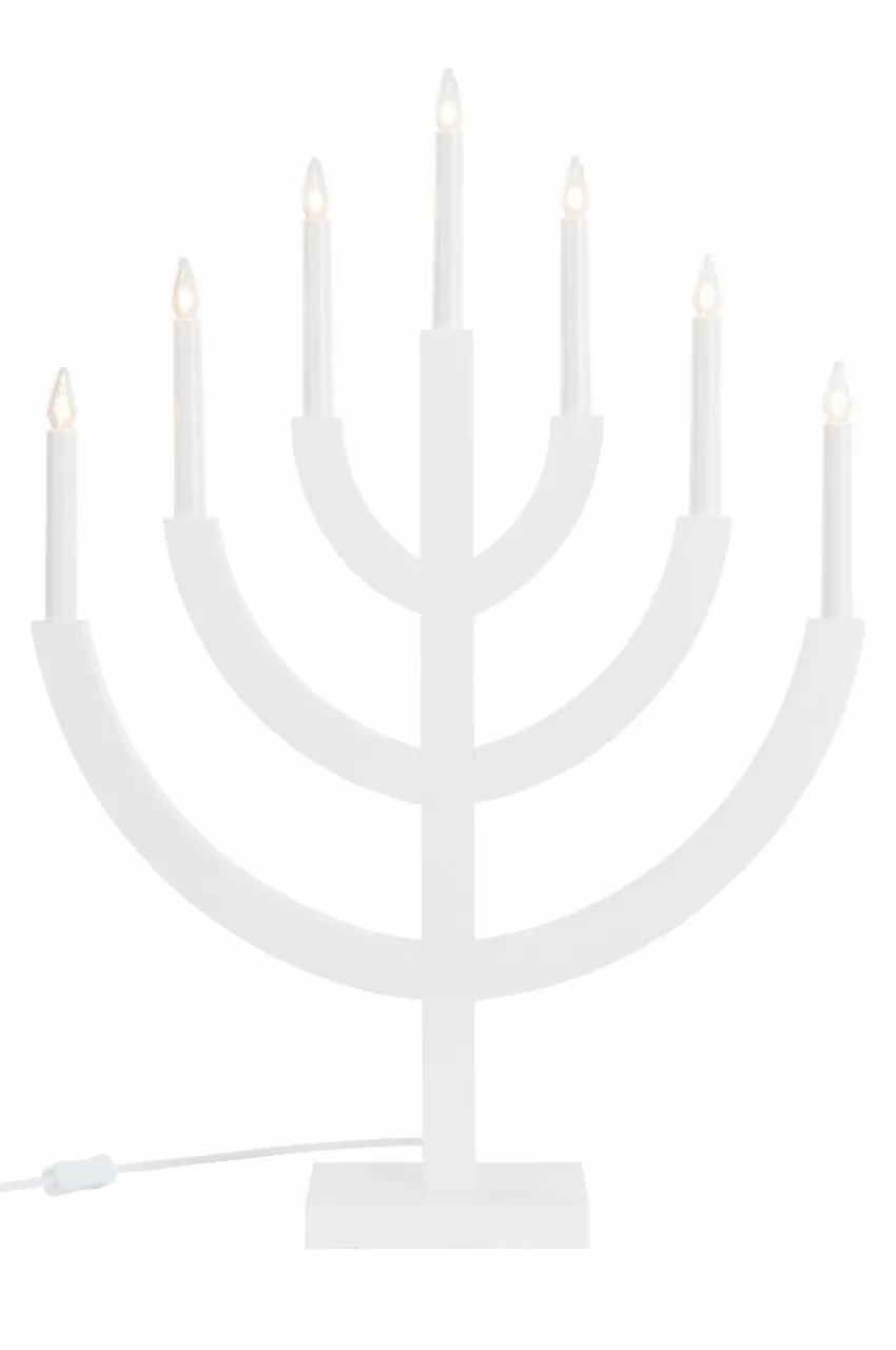 Julbelysning*Jotex Ljusstake Anno 71cm Vit