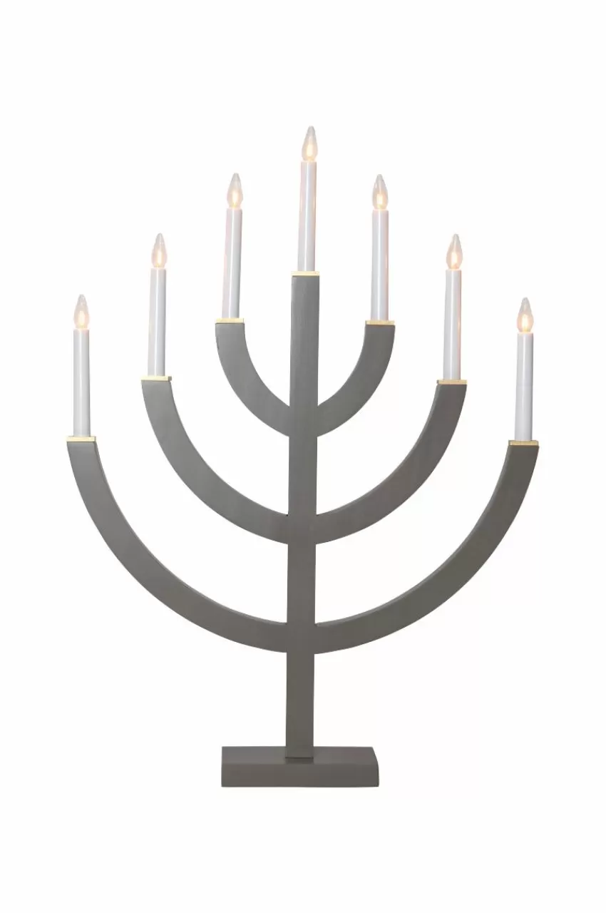 Julbelysning*Jotex Ljusstake Anno 71cm Brun
