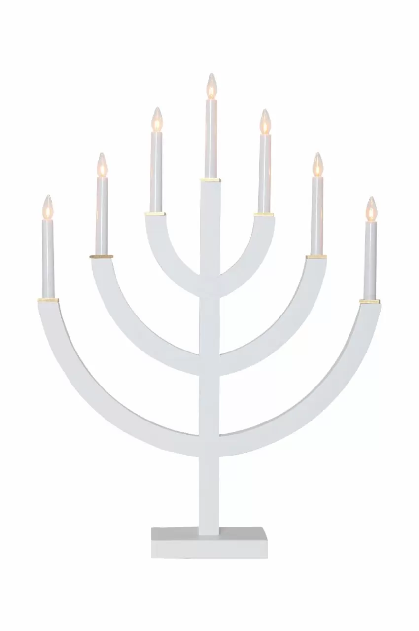 Julbelysning*Jotex Ljusstake Anno 71cm Vit