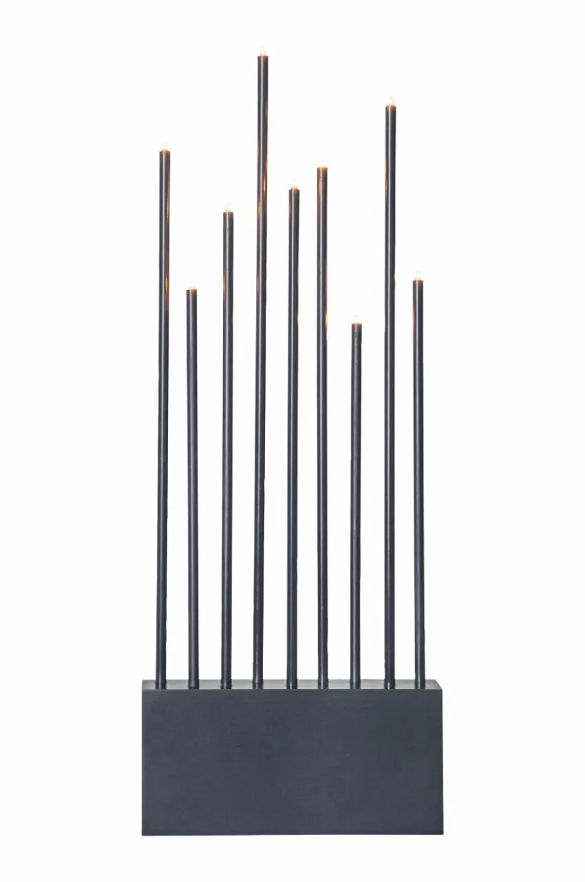 Julbelysning*Jotex Ljusstake Buzz Grey