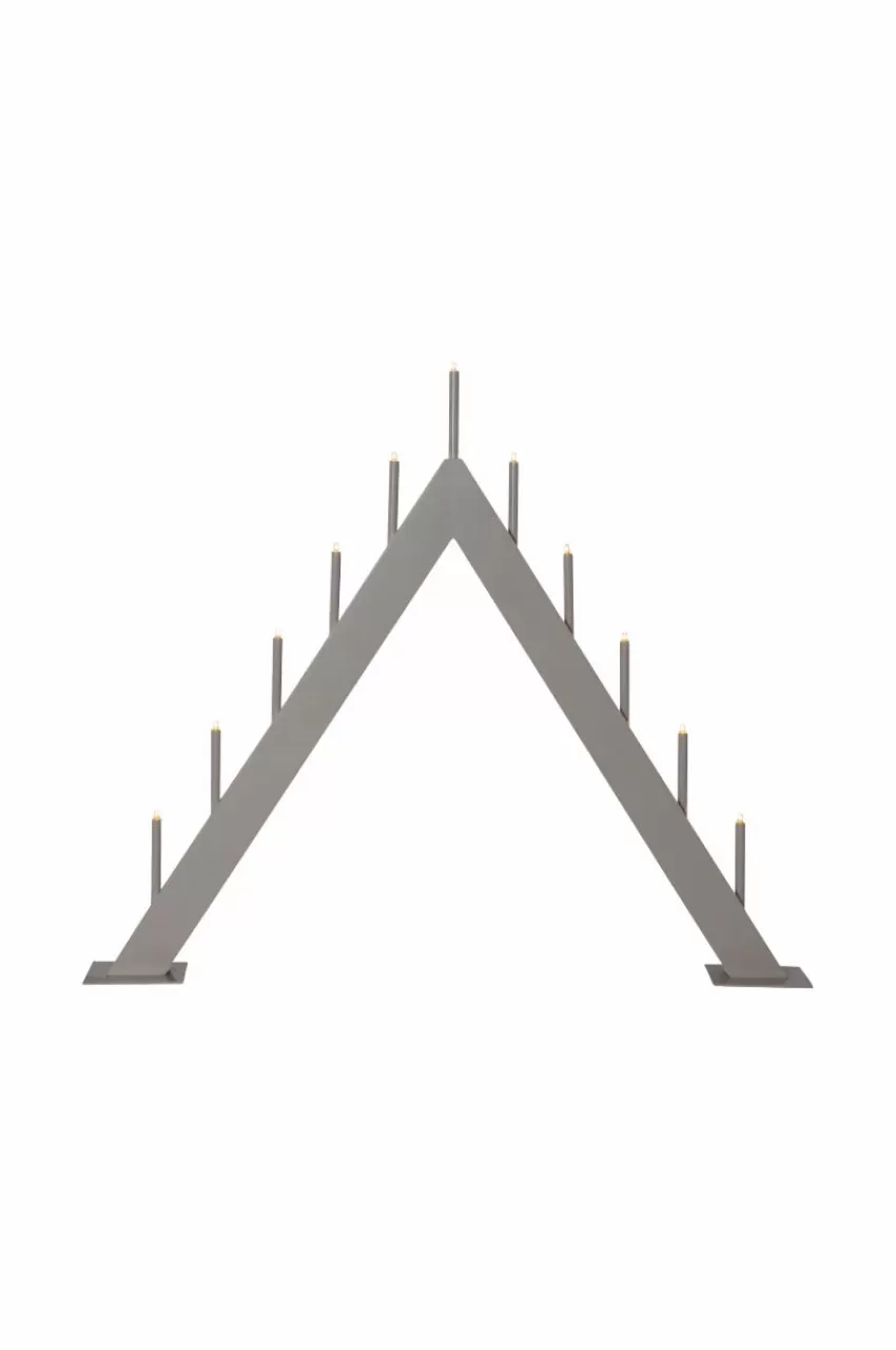 Julbelysning*Jotex Ljusstake Buzz Grey