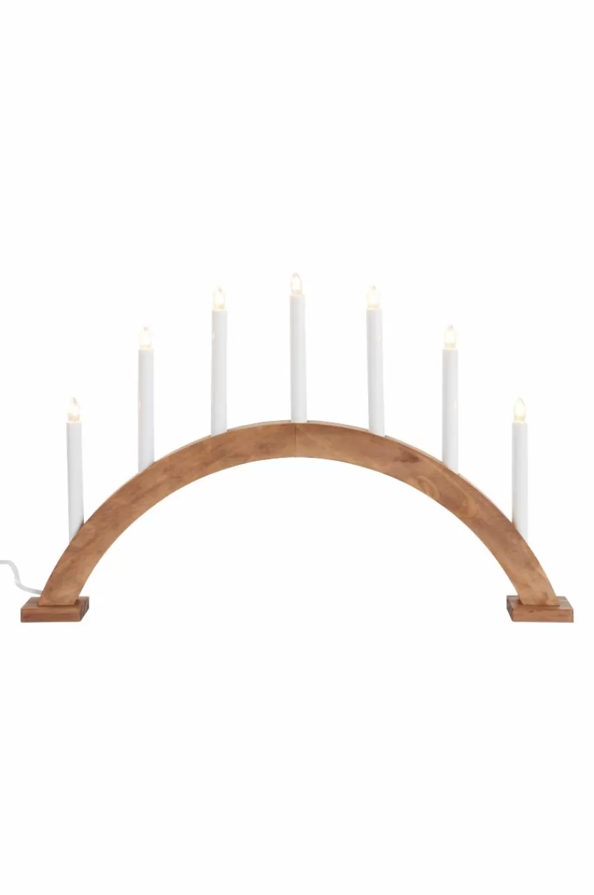 Julbelysning*Jotex Ljusstake Gillian 40cm Brun