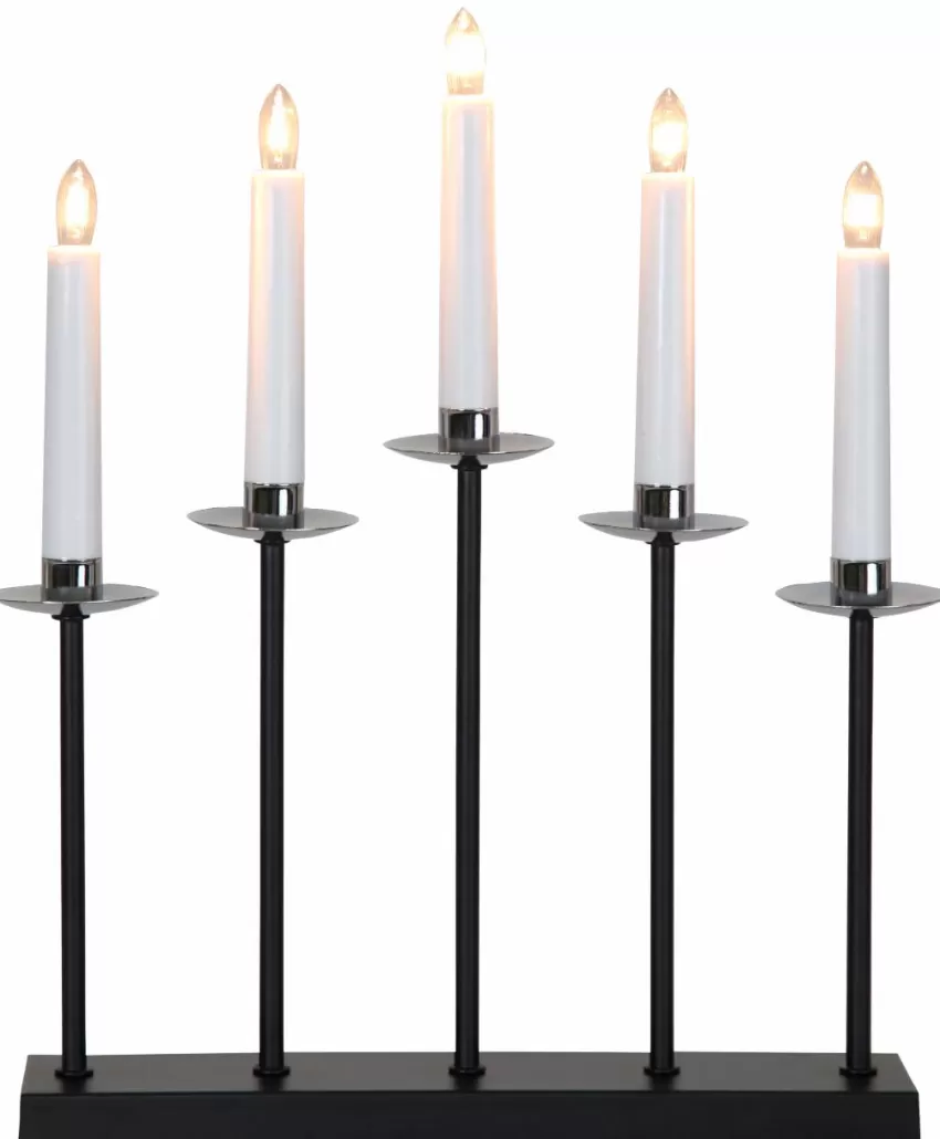 Julbelysning*Jotex Ljusstake Greta Krom