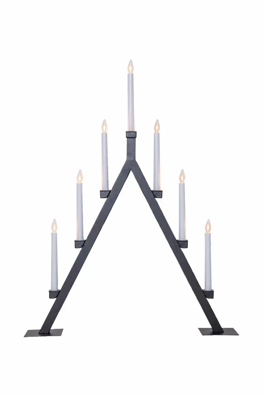 Julbelysning*Jotex Ljusstake Oliver Black