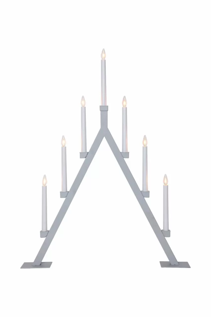 Julbelysning*Jotex Ljusstake Oliver Grey
