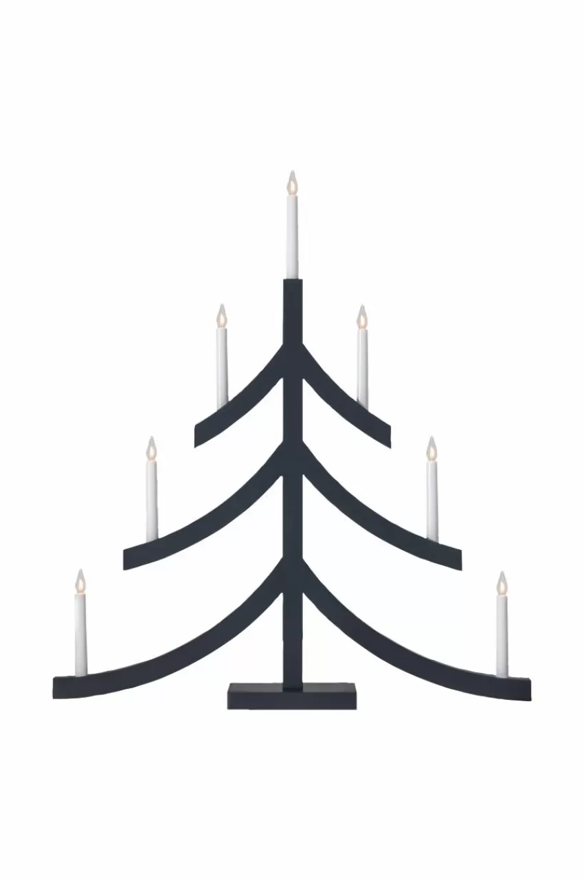 Julbelysning*Jotex Ljusstake Pagod Grey