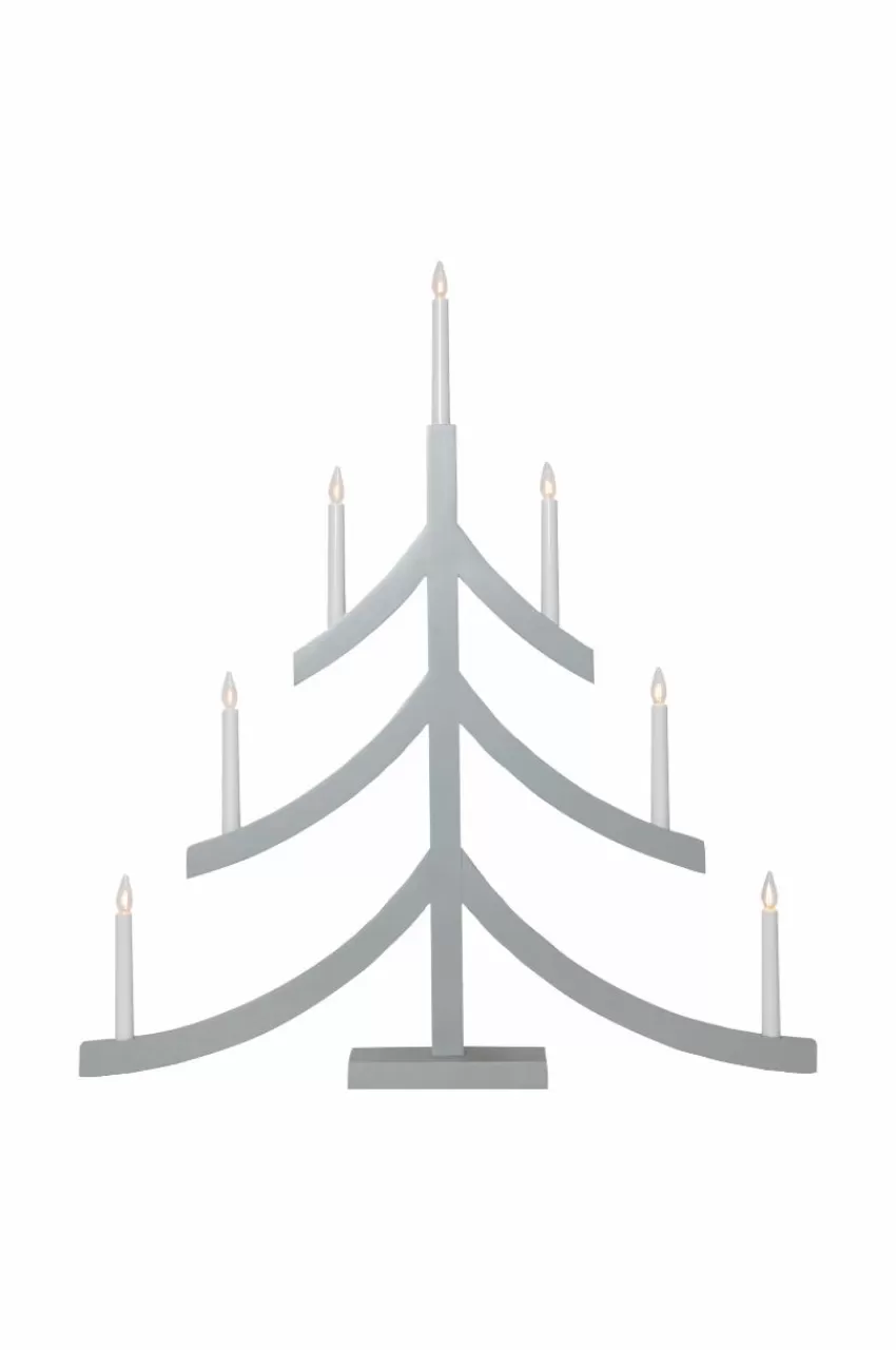 Julbelysning*Jotex Ljusstake Pagod Grey