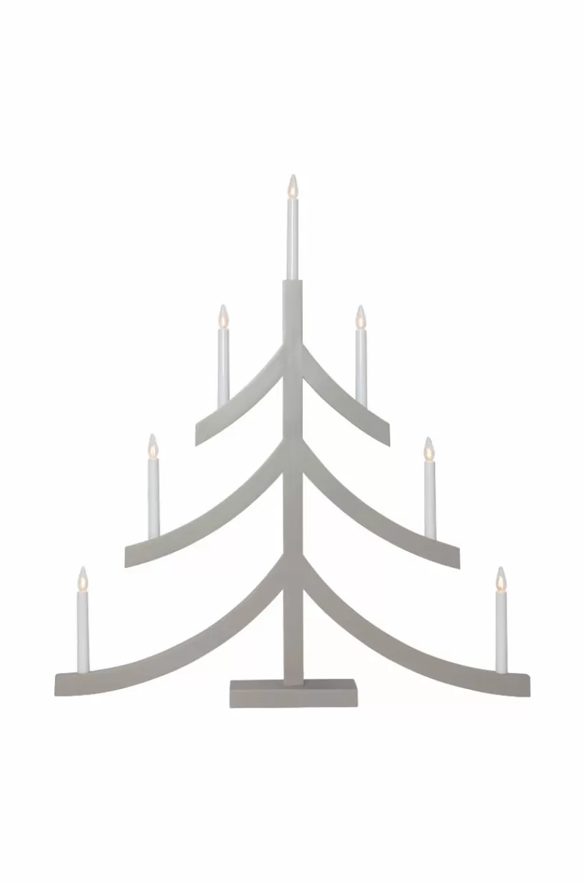 Julbelysning*Jotex Ljusstake Pagod Grey