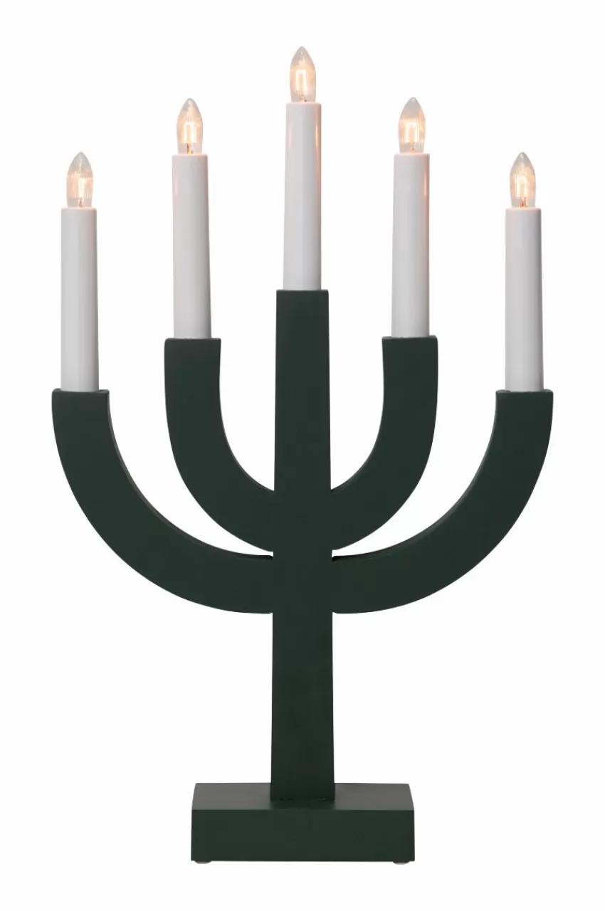 Julbelysning*Jotex Ljusstake Selma Grön