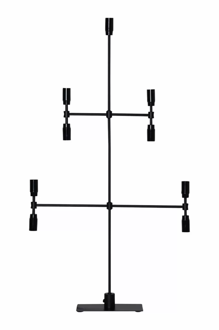 Julbelysning*Jotex Ljusstake Twice 91cm Black
