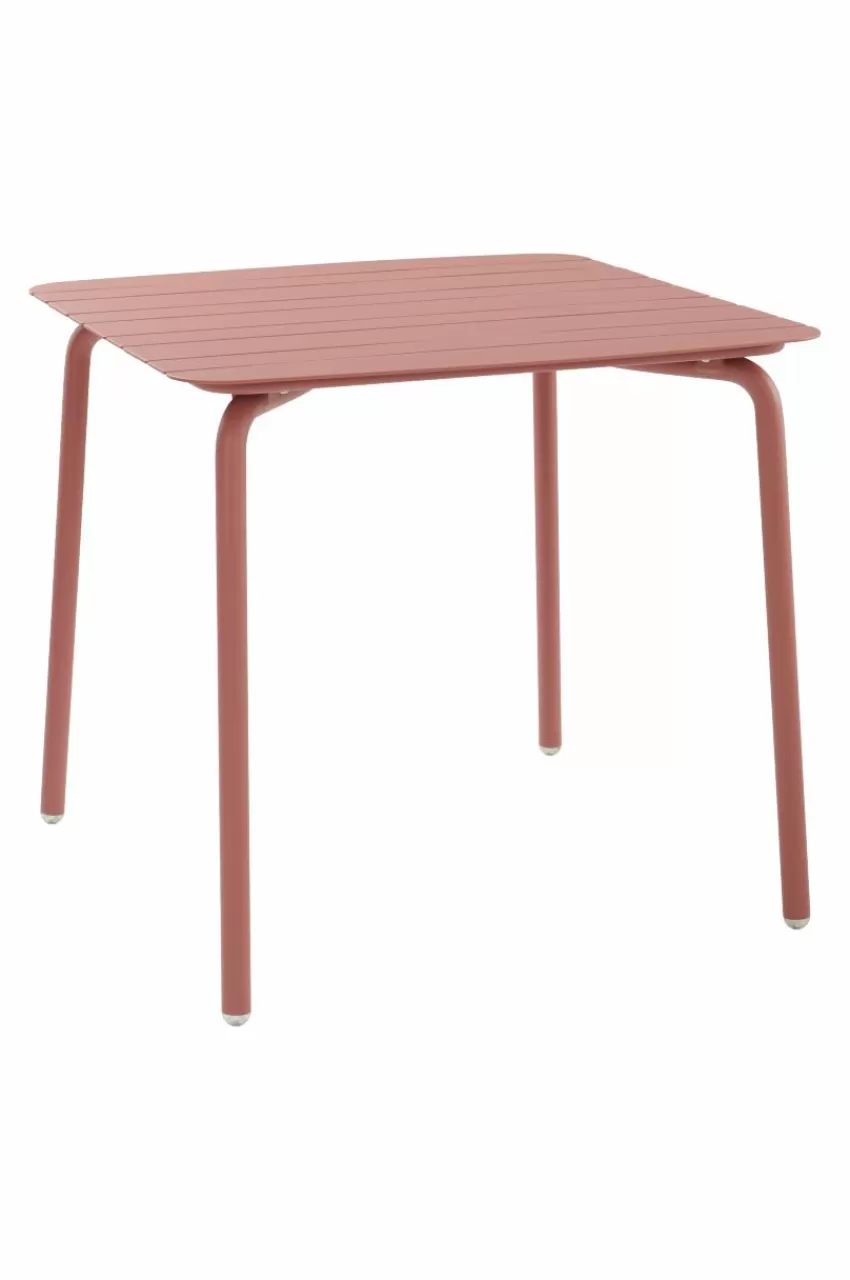 Utebord | Utemöbler*Jotex LORIENT Bord 80x81 Cm Mörk puderrosa