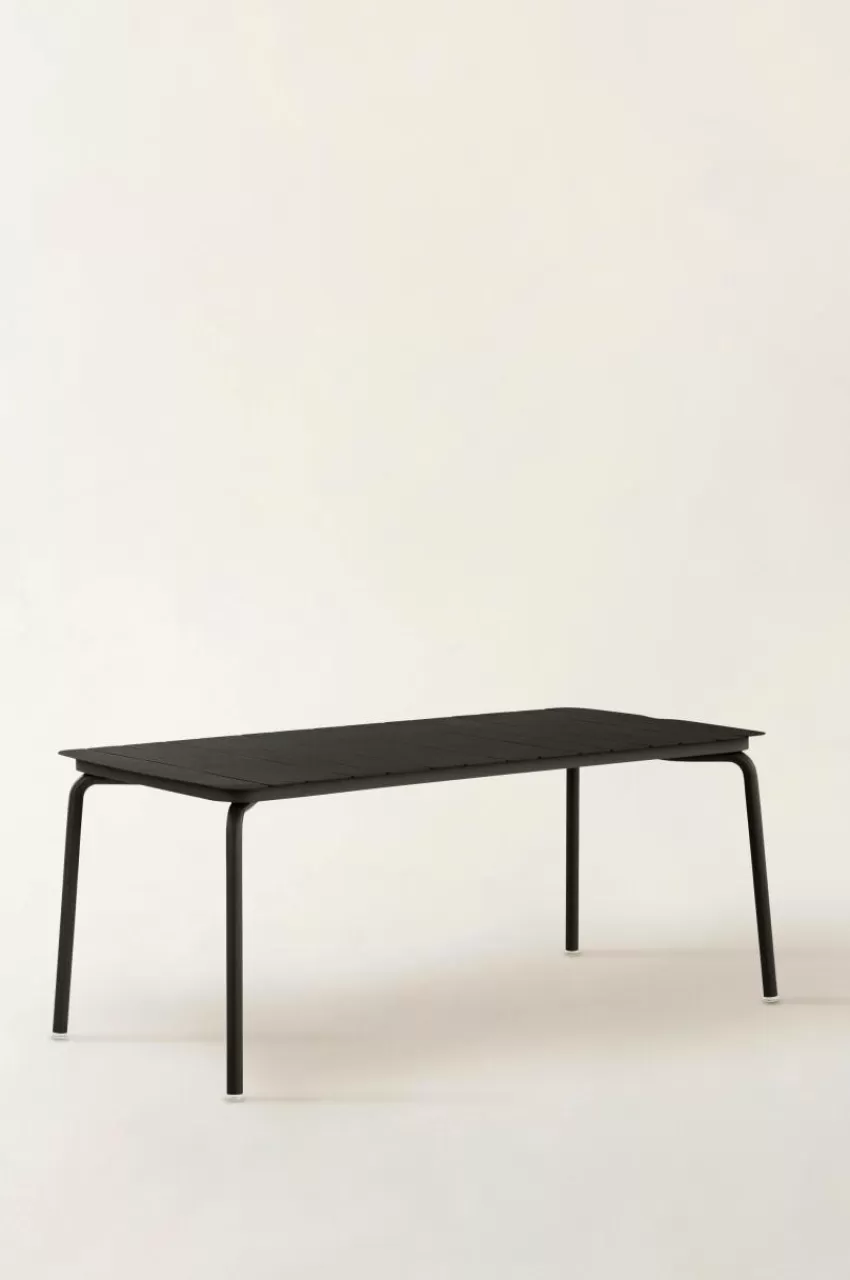 Utebord | Utemöbler*Jotex LORIENT Matbord 85x180 Cm Svart