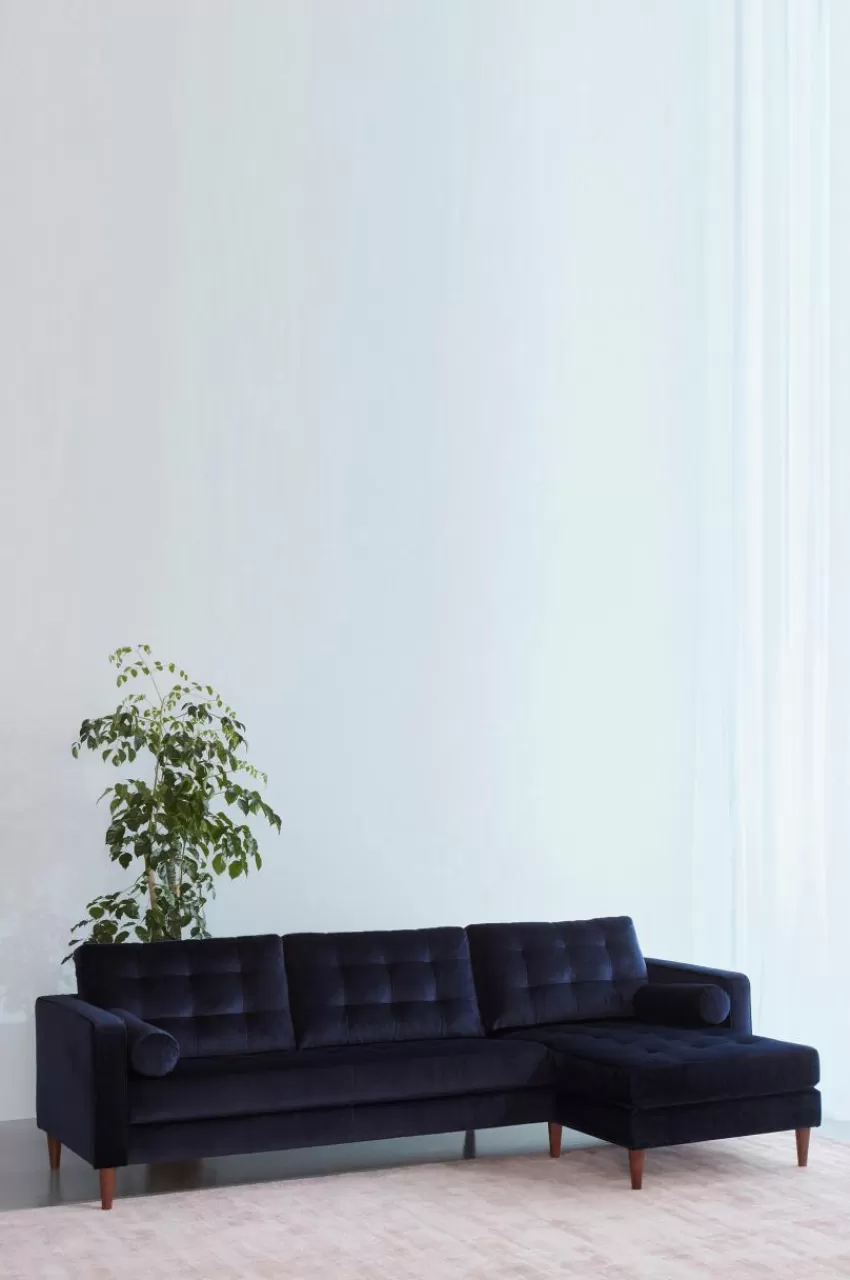 Soffor*Jotex LOULE Soffa 3-sits - Divan Blå