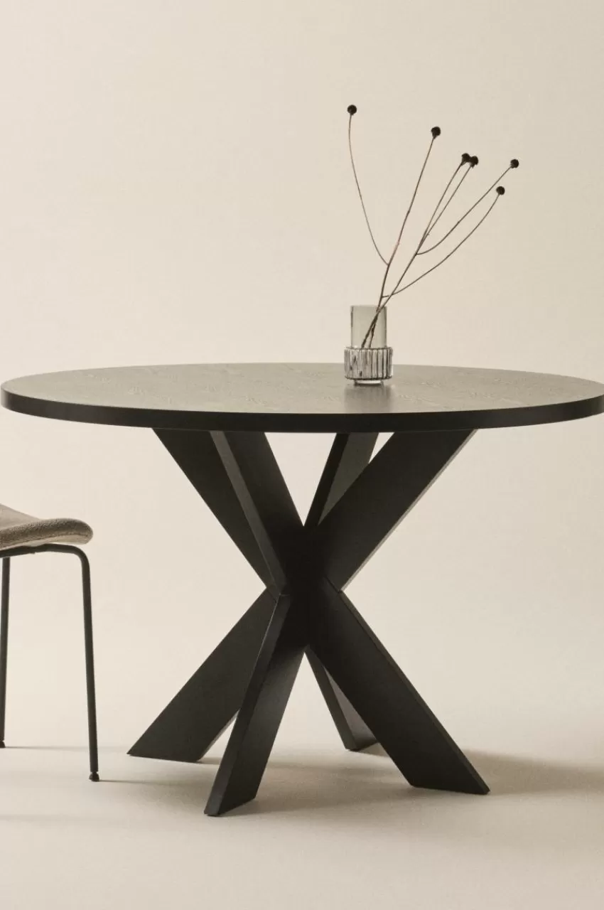 Bord*Jotex LUGNVIK Matbord ø 120 Cm Svart