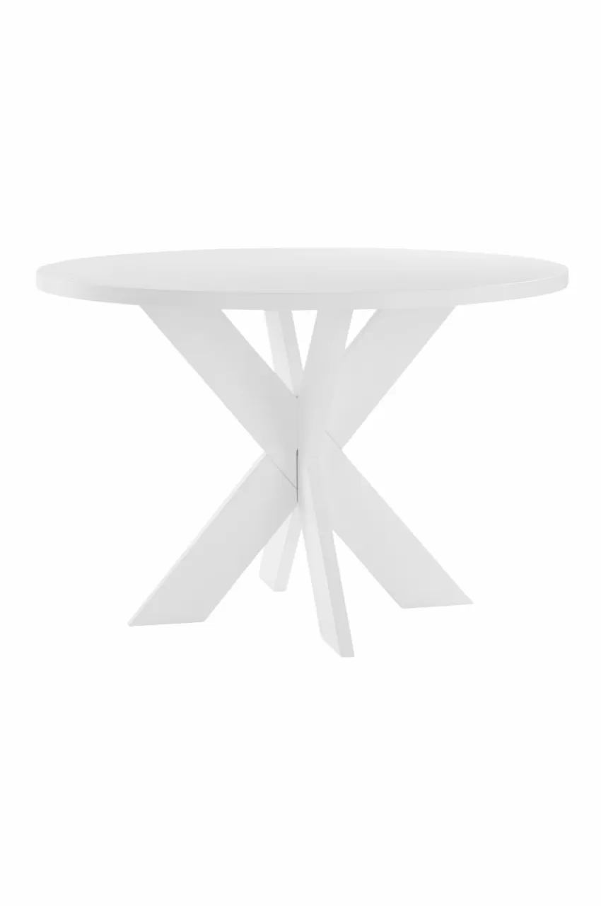 Bord*Jotex LUGNVIK Matbord ø 120 Cm Matt vit