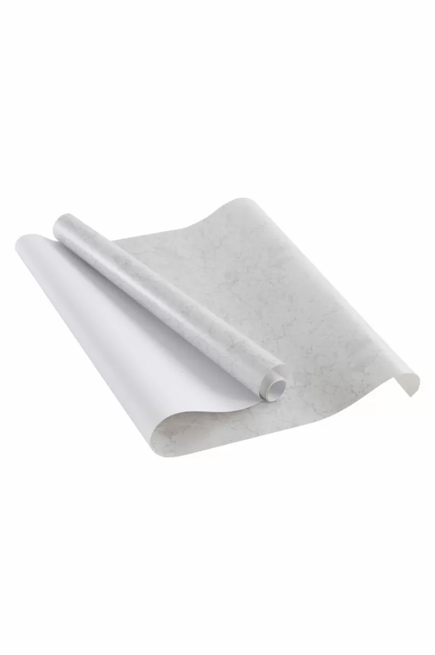 Presentpapper & Snöre*Jotex LUXLEY Presentpapper - Längd 10 Meter Vit/grå