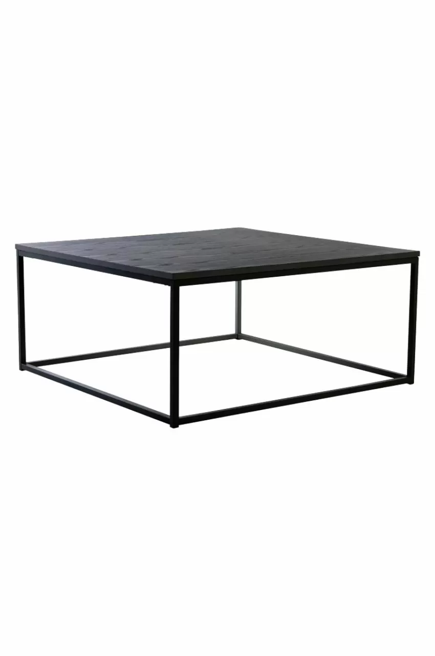 Bord*Jotex LYCKAN Soffbord 100x100 Cm - Höjd 45 Cm Svart