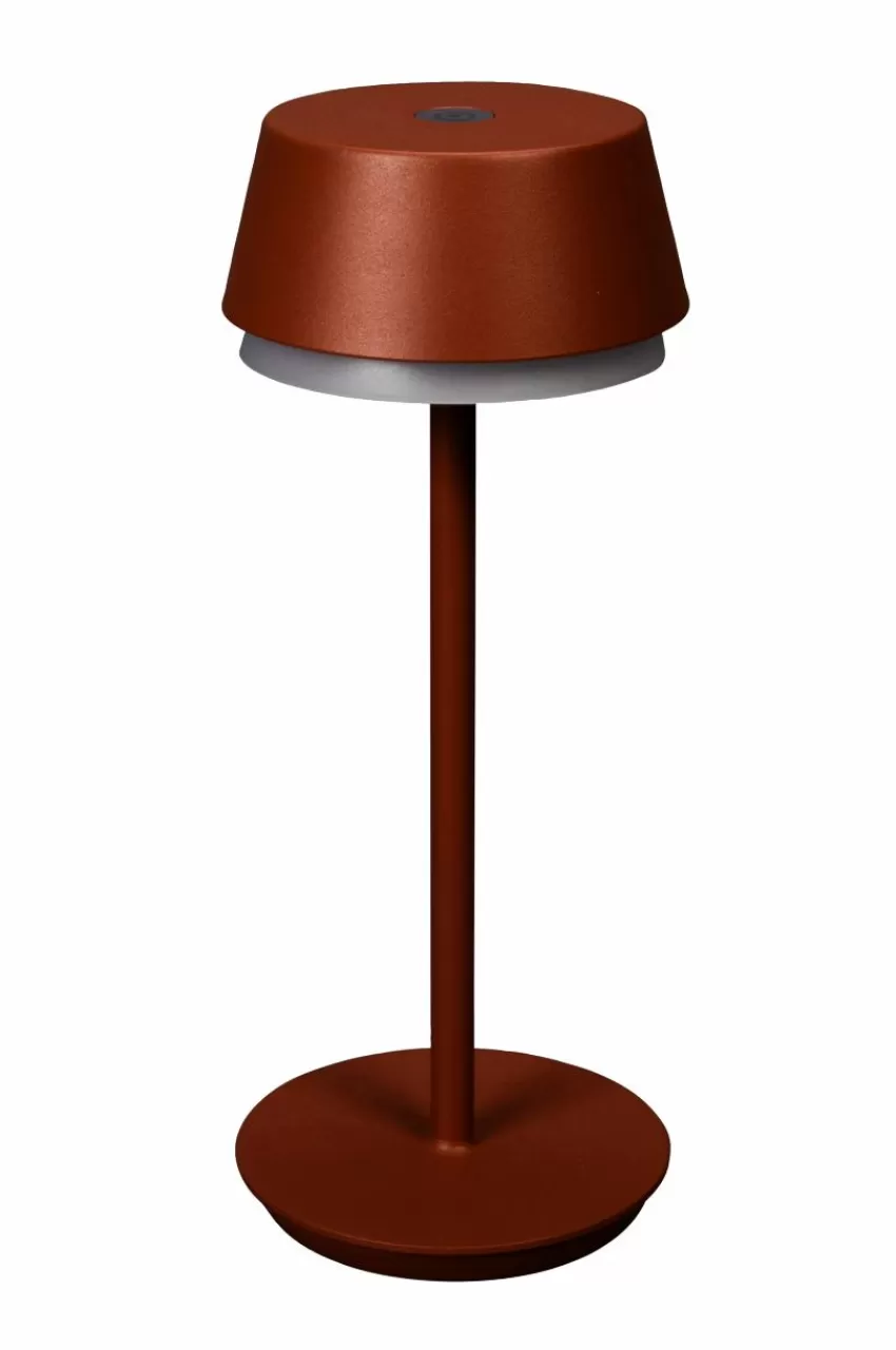Utebelysning | Utebelysning*Jotex LYON Bordslampa Uppladdningsbar Utomhus Terrakotta