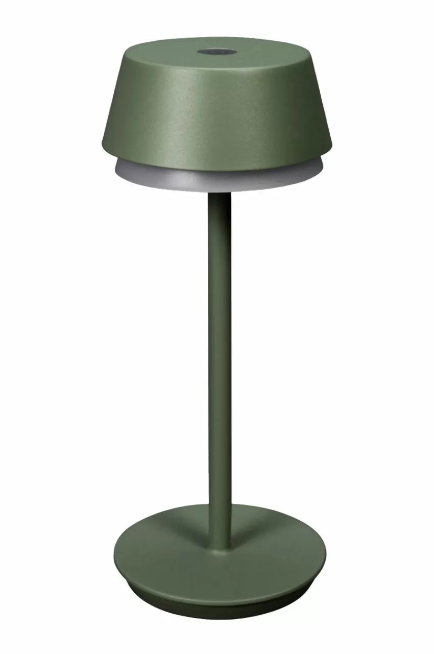 Utebelysning | Utebelysning*Jotex LYON Bordslampa Uppladdningsbar Utomhus Grön/Grå