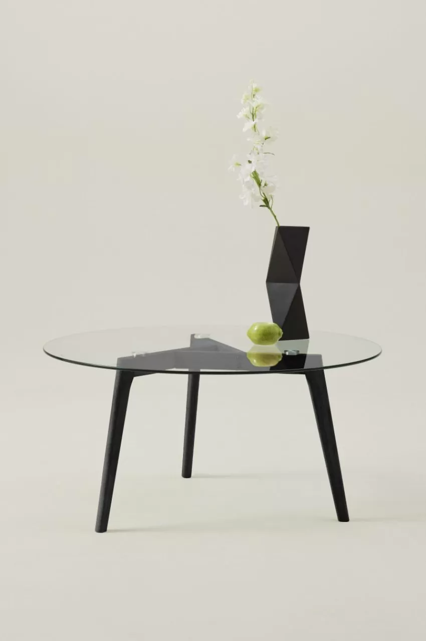 Bord*Jotex MALEVIK Soffbord ø 90 Cm Svart