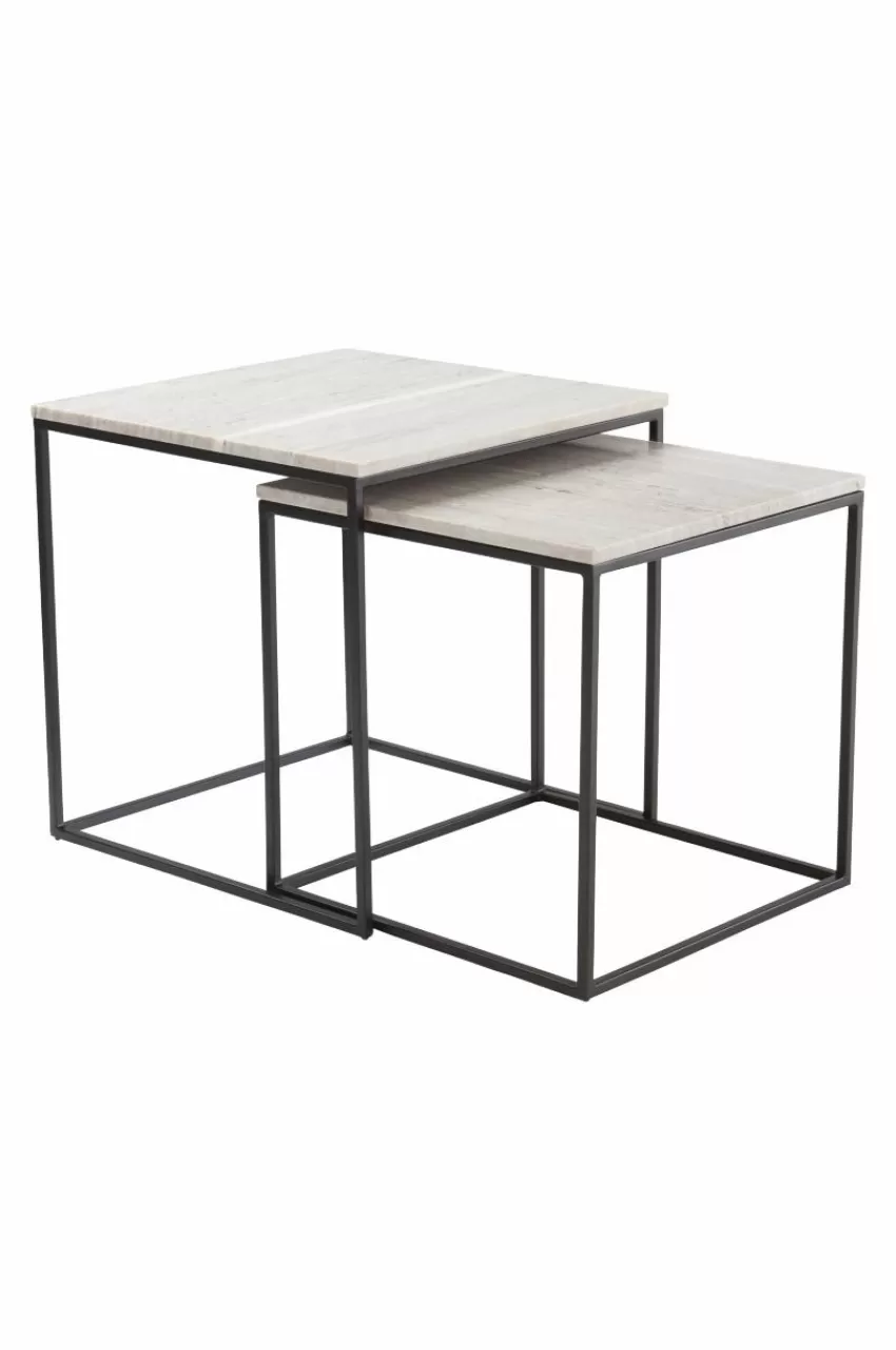 Bord*Jotex MALMA Sidobord 2-pack Svart