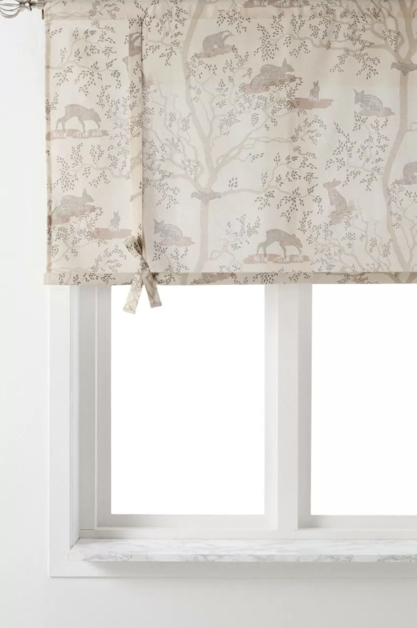 Barngardiner*Jotex MALOU Roll Up-gardin - Ekologisk Beige