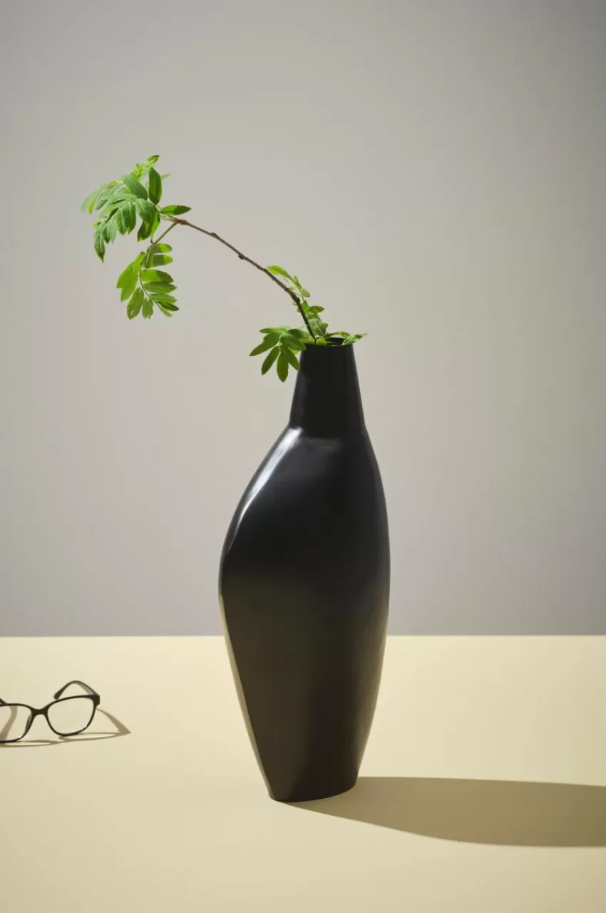 Vaser*Jotex MARGOT Vas - Höjd 43 Cm Mattsvart