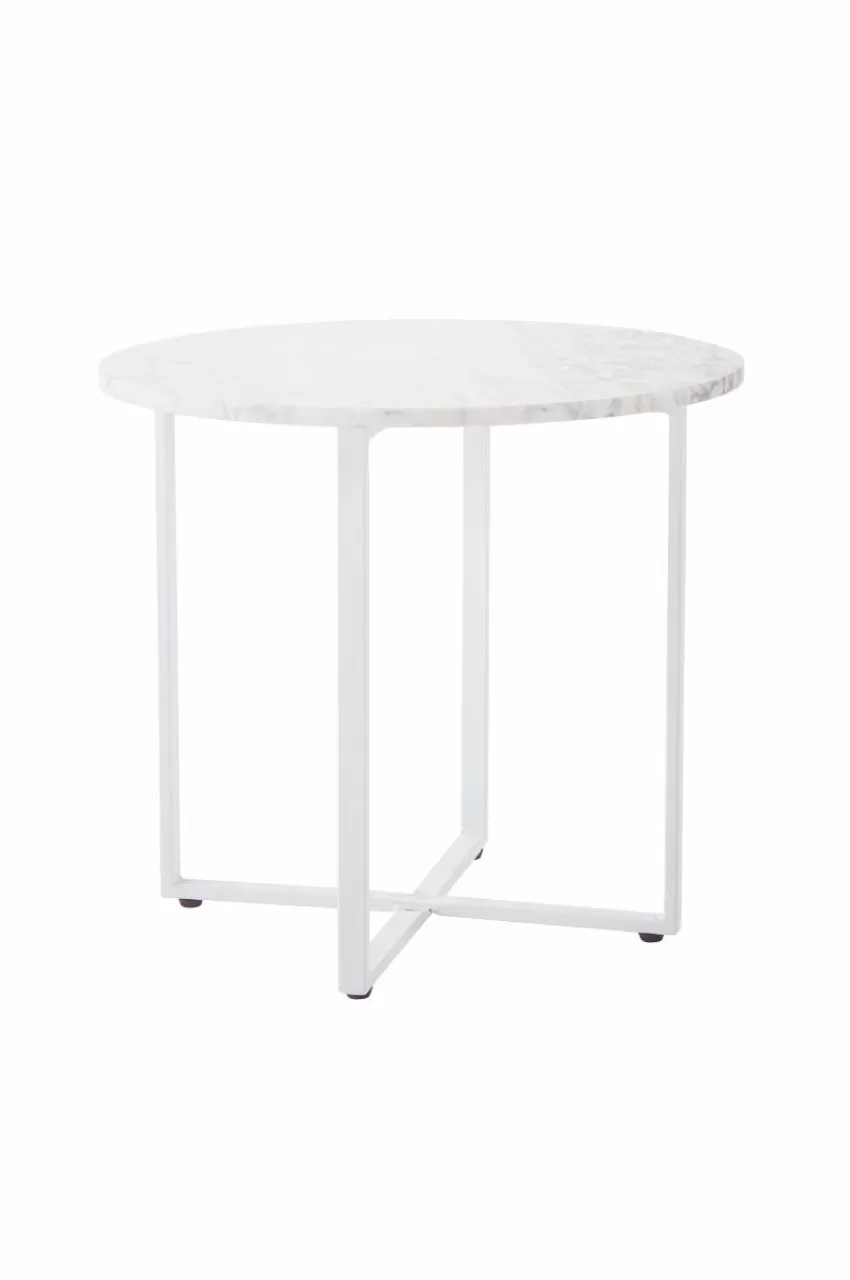 Bord*Jotex MARIBO Sidobord ø 45cm Vit