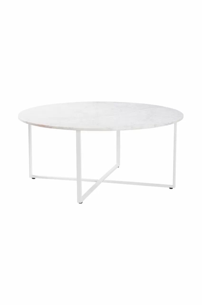 Bord*Jotex MARIBO Soffbord ø 80 Cm Vit