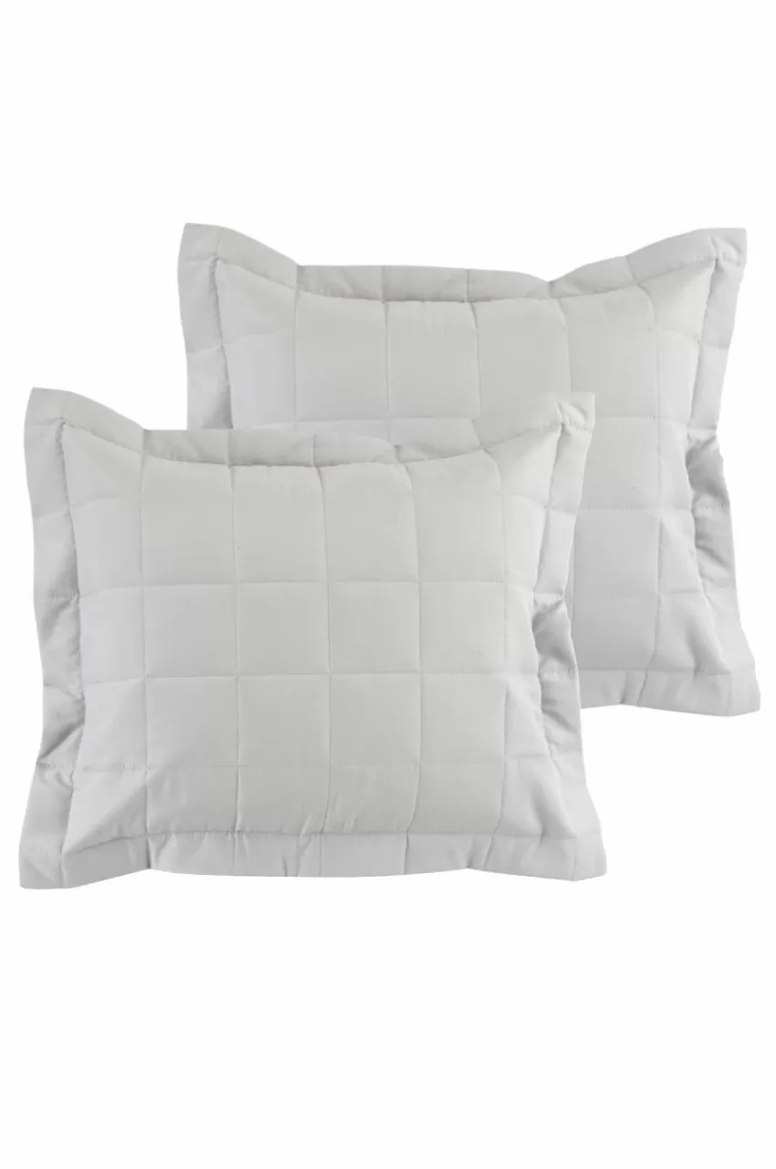 Prydnadskuddar & Fodral*Jotex MATILDA Kuddfodral 2-pack 60x50 Cm Ljusgrå