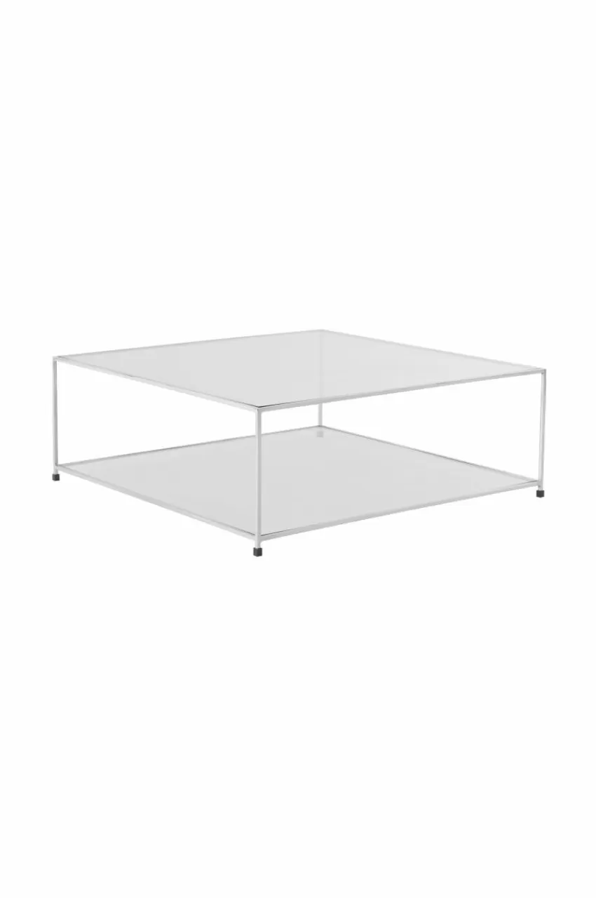 Bord*Jotex MATRIX Soffbord 90x90 Cm Krom