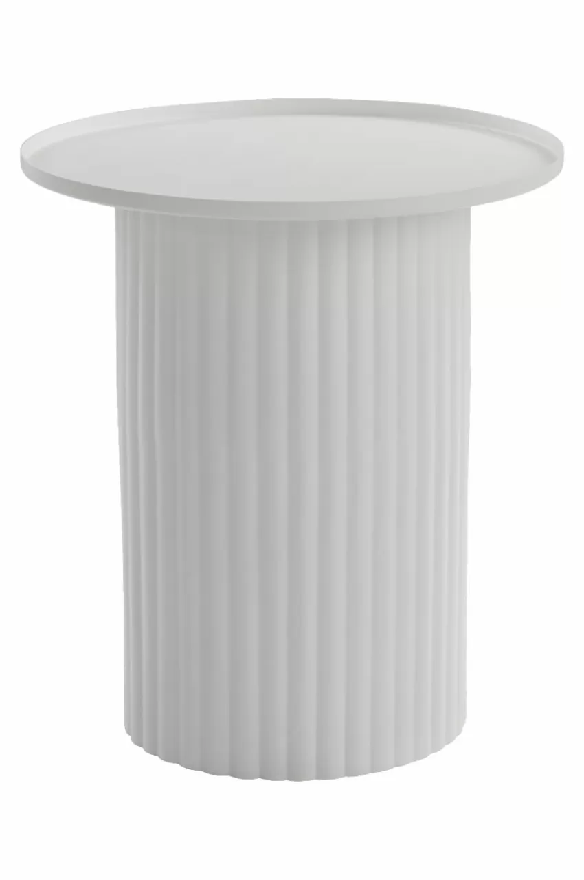 Bord*Jotex MEDINA Sidobord ø 45,5 Cm Vit